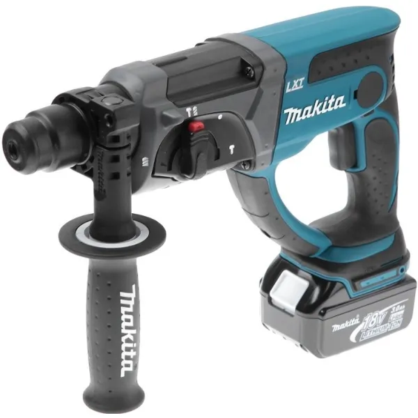 Перфоратор аккумуляторный DHR202RX4 SDS-Plus Makita (DHR202RX4) - Фото 4