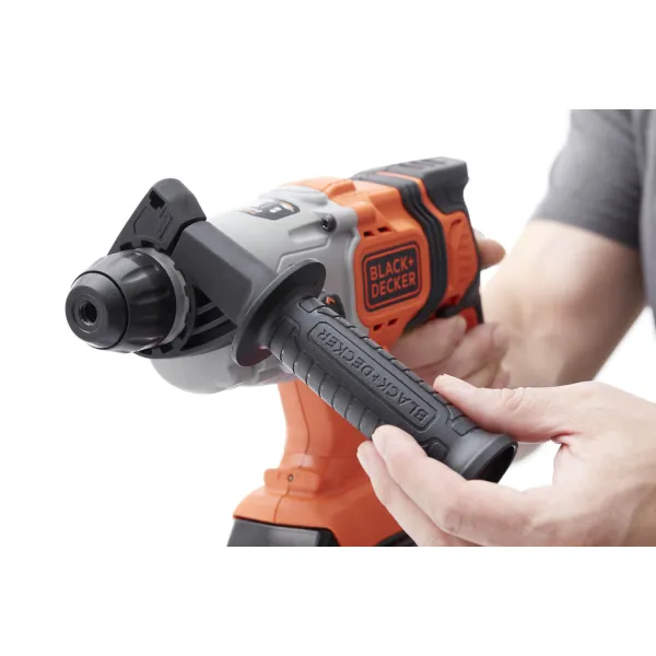 Перфоратор акумуляторний BCD900D1S, SDS-Plus, сумка BLACK+DECKER (BCD900D1S) - Фото 14