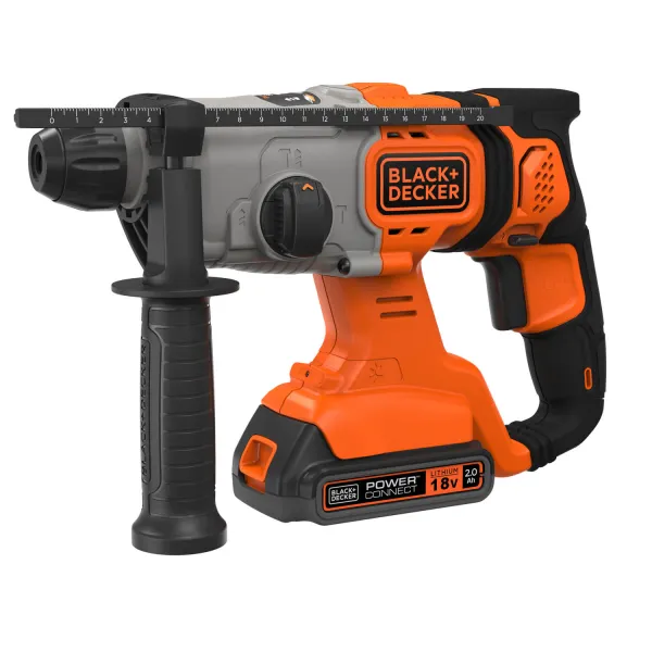Перфоратор акумуляторний BCD900D1S, SDS-Plus, сумка BLACK+DECKER (BCD900D1S) - Фото 15