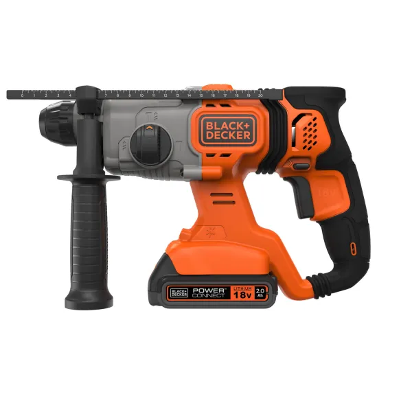 Перфоратор акумуляторний BCD900D1S, SDS-Plus, сумка BLACK+DECKER (BCD900D1S) - Фото 9