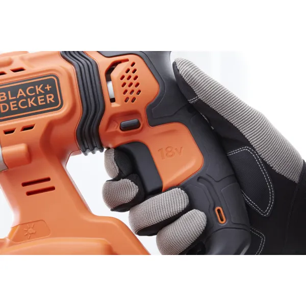 Перфоратор акумуляторний BCD900D1S, SDS-Plus, сумка BLACK+DECKER (BCD900D1S) - Фото 8