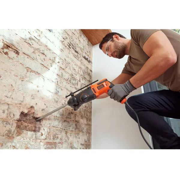 Перфоратор BEHS01K, SDS-Plus, кейс BLACK+DECKER (BEHS01K) - Фото 1