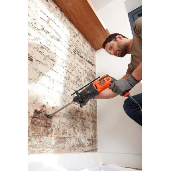Перфоратор BEHS01K, SDS-Plus, кейс BLACK+DECKER (BEHS01K) - Фото 3