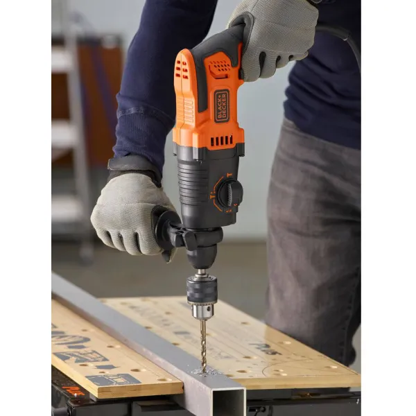 Перфоратор BEHS01K, SDS-Plus, кейс BLACK+DECKER (BEHS01K) - Фото 7