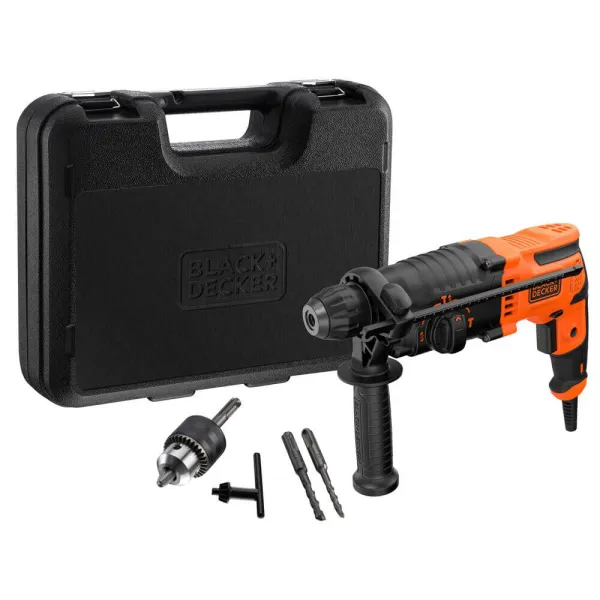 Перфоратор BEHS01K, SDS-Plus, кейс BLACK+DECKER (BEHS01K) - Фото 11