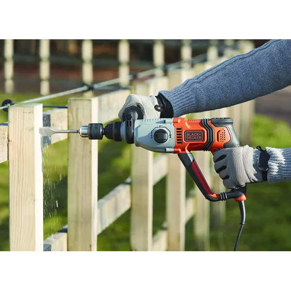 Перфоратор BEHS02K, SDS-Plus, кейс BLACK+DECKER (BEHS02K) - Фото 4