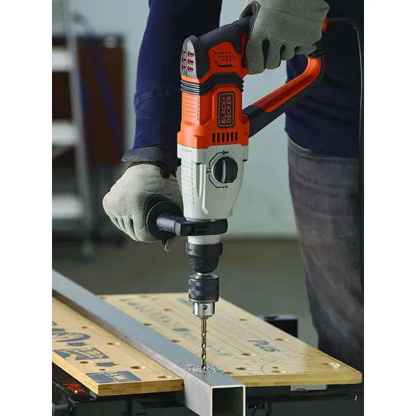 Перфоратор BEHS02K, SDS-Plus, кейс BLACK+DECKER (BEHS02K) - Фото 7