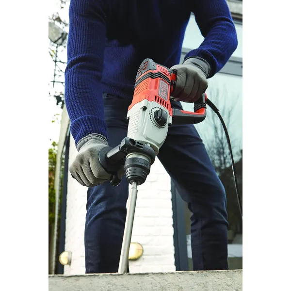 Перфоратор BEHS02K, SDS-Plus, кейс BLACK+DECKER (BEHS02K) - Фото 10