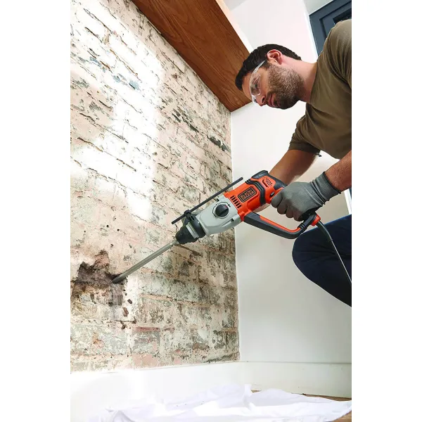 Перфоратор BEHS02K, SDS-Plus, кейс BLACK+DECKER (BEHS02K) - Фото 12
