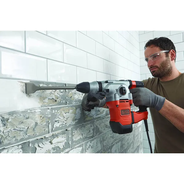 Перфоратор BEHS03K, SDS-Plus, валіза BLACK+DECKER (BEHS03K) - Фото 2