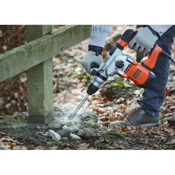 Перфоратор BEHS03K, SDS-Plus, валіза BLACK+DECKER (BEHS03K) - Фото 5