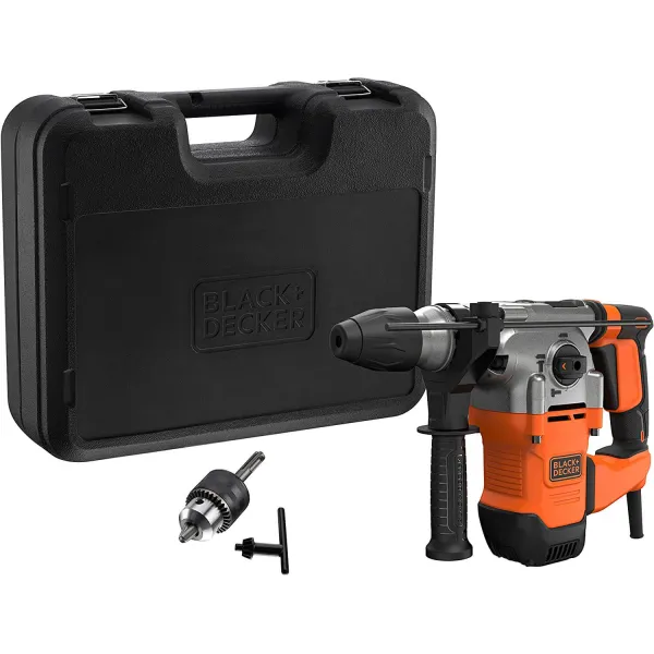 Перфоратор BEHS03K, SDS-Plus, валіза BLACK+DECKER (BEHS03K) - Фото 7