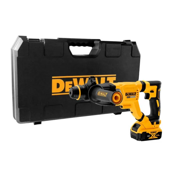 Перфоратор аккумуляторный бесщеточный DCH263P1 , SDS-Plus, кейс DeWALT (DCH263P1) - Фото 1