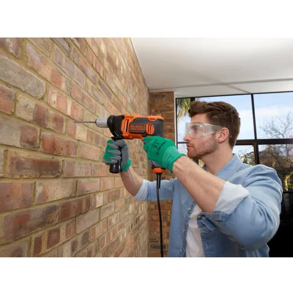 Дрель ударная BEH850 BLACK+DECKER (BEH850) - Фото 2