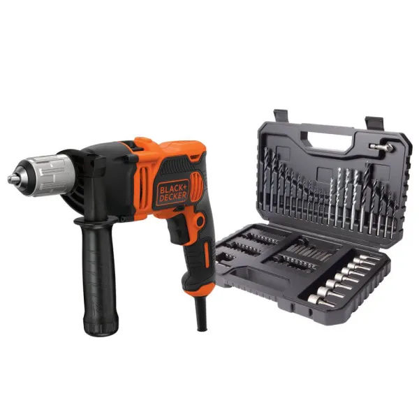 Дрель ударная BEH850 BLACK+DECKER (BEH850) - Фото 6