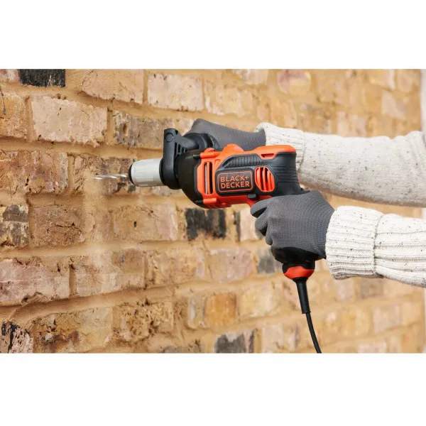 Дрель ударная BEH850 BLACK+DECKER (BEH850) - Фото 1