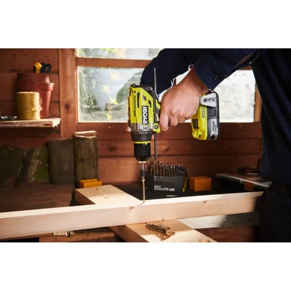 Шурупокрут-дриль ударний ONE+ R18PD7-220B 18В Ryobi (5133004295) - Фото 6