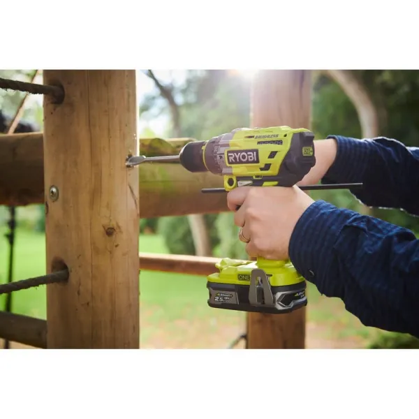 Шурупокрут-дриль ударний ONE+ R18PD7-220B 18В Ryobi (5133004295) - Фото 5