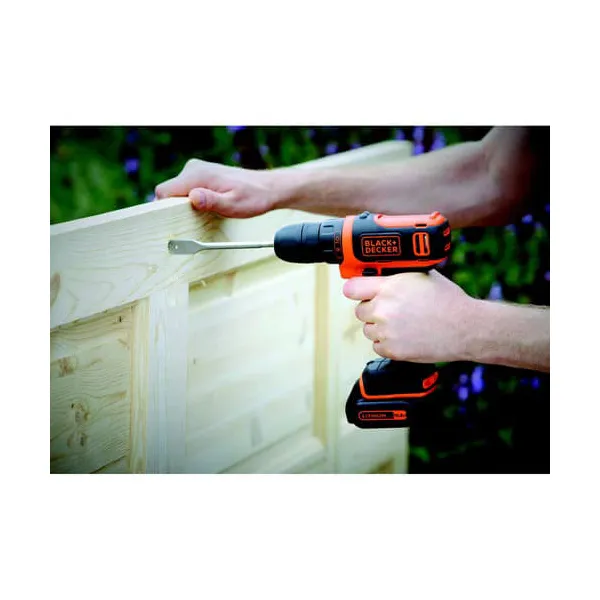 Шурупокрут-дриль акумуляторний BDCDD12 BLACK+DECKER (BDCDD12) - Фото 4