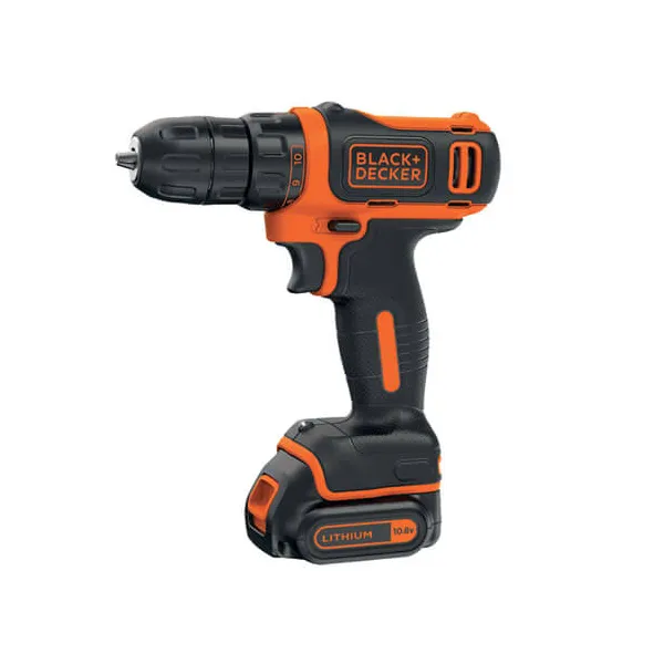 Шуруповерт-дрель аккумуляторный BDCDD12B BLACK+DECKER (BDCDD12B) - Фото 4