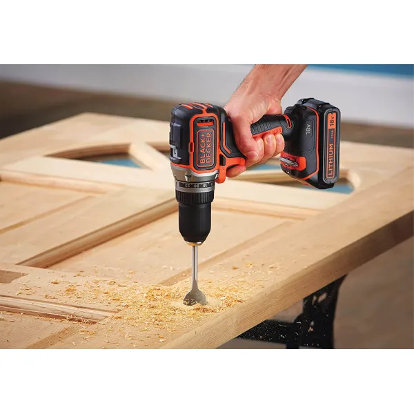 Шурупокрут-дриль акумуляторний BL186KB BLACK+DECKER (BL186KB) - Фото 10