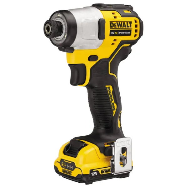 Шуруповерт ударный аккумуляторный DCF801D2 DeWALT (DCF801D2) - Фото 2
