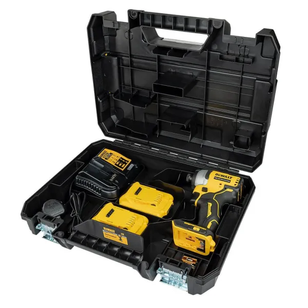 Шуруповерт ударный аккумуляторный DCF809D2T DeWALT (DCF809D2T) - Фото 6