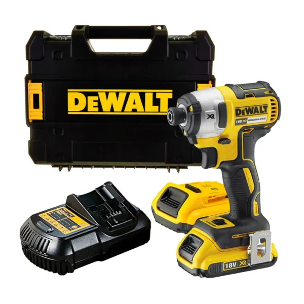 Шуруповерт ударный аккумуляторный DCF887D2 DeWALT (DCF887D2) - Фото 2