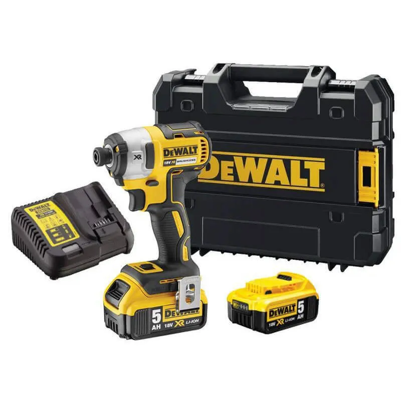 Шуруповерт ударный аккумуляторный DCF887P2 DeWALT (DCF887P2) - Фото 1