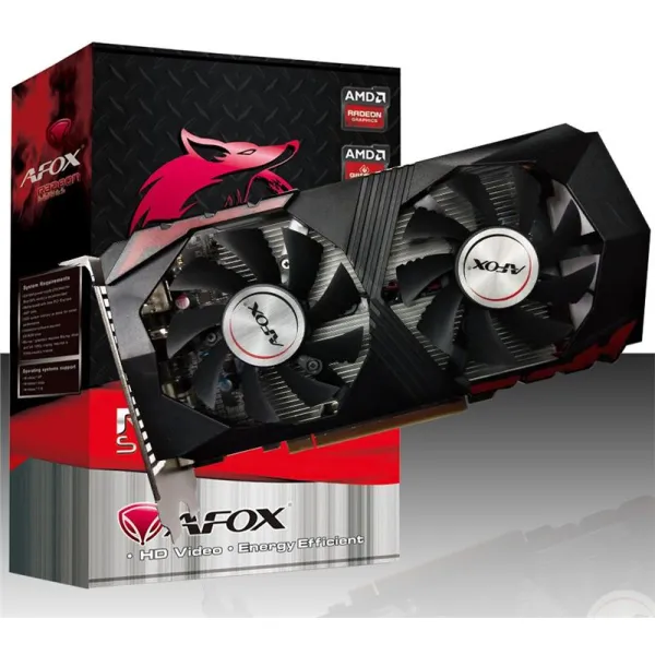 Видеокарта Radeon RX 560 4GB GDDR5 128Bit DVI,HDMI AFox (AFRX560-4096D5H4-V2) - Фото 2