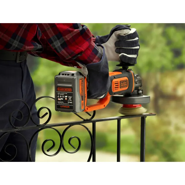 Шлифмашина угловая BCG720N BLACK+DECKER (BCG720N) - Фото 1