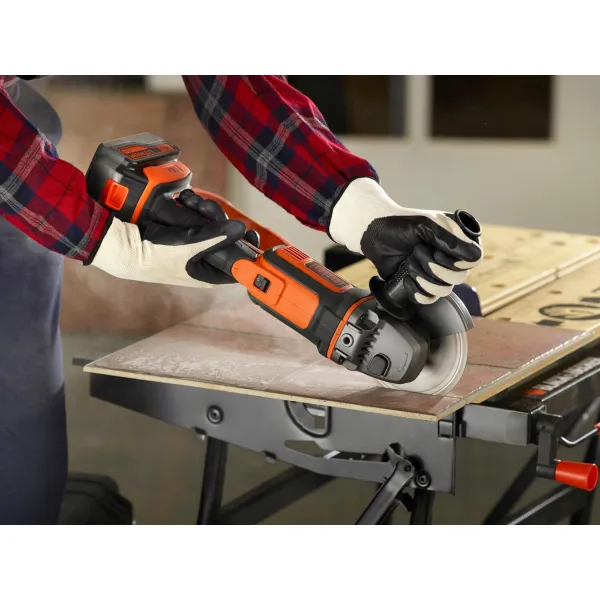 Шлифмашина угловая BCG720N BLACK+DECKER (BCG720N) - Фото 8