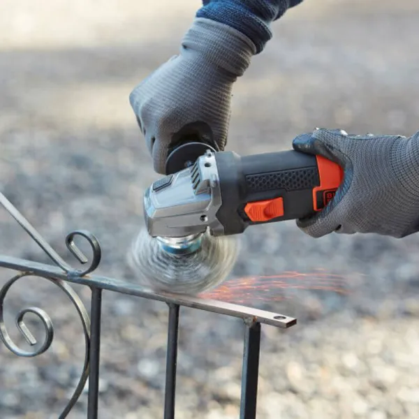 Шлифмашина угловая BEG220 BLACK+DECKER (BEG220) - Фото 4