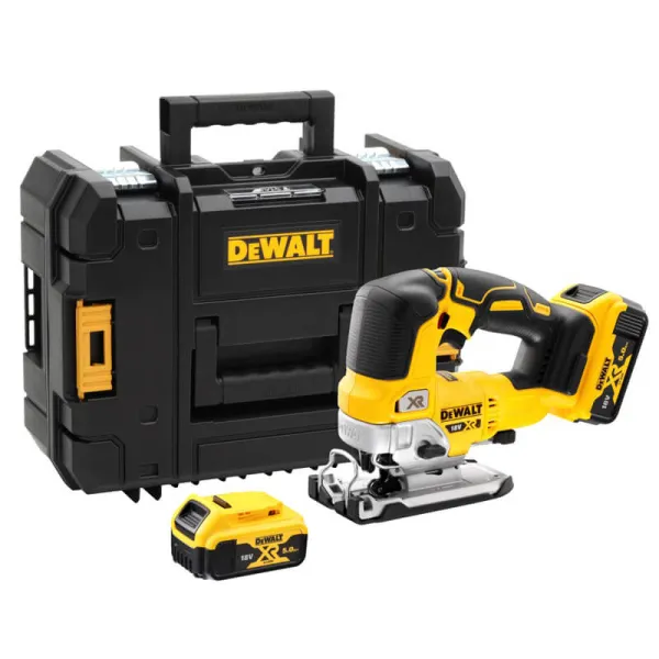 Лобзик аккумуляторный DCS334P2, сумка TSTAK DeWALT (DCS334P2) - Фото 7