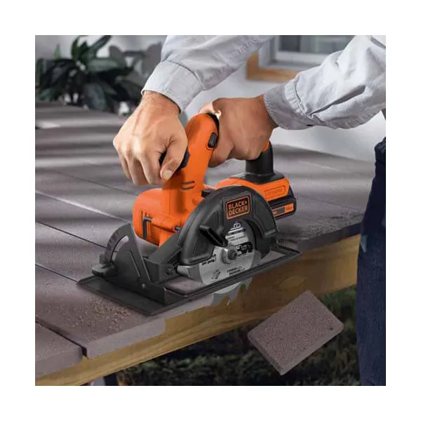 Пила дисковая аккумуляторная BDCCS18N BLACK+DECKER (BDCCS18N) - Фото 4