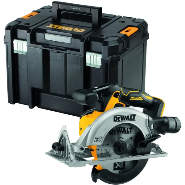Пила дисковая аккумуляторная DCS565NT, сумка TSTAK DeWALT (DCS565NT) - Фото 10