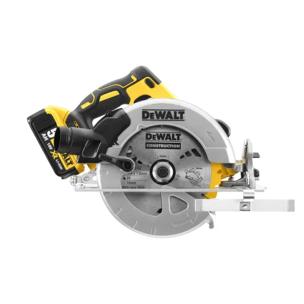 Пила дисковая аккумуляторная DCS570P2, сумка TSTAK DeWALT (DCS570P2) - Фото 1