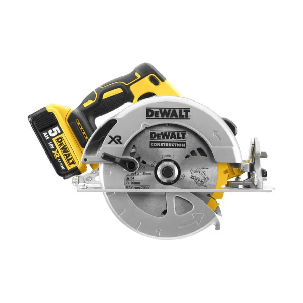 Пила дисковая аккумуляторная DCS570P2, сумка TSTAK DeWALT (DCS570P2) - Фото 3