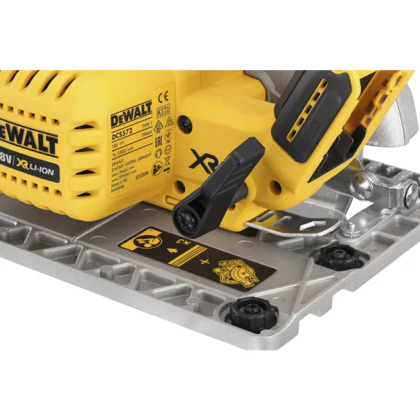 Пила дисковая аккумуляторная DCS572NT, сумка TSTAK DeWALT (DCS572NT) - Фото 3