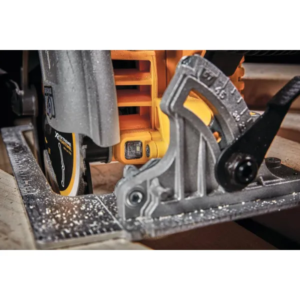 Пила дисковая аккумуляторная безщіткова DCS573T1, сумка TSTAK DeWALT (DCS573T1) - Фото 6