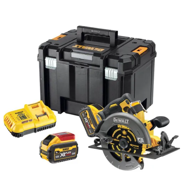Пила дисковая аккумуляторная DCS578X2, сумка TSTAK DeWALT (DCS578X2)