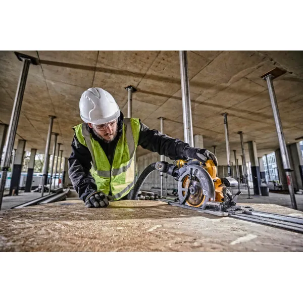 Пила дисковая аккумуляторная DCS579X2, сумка TSTAK DeWALT (DCS579X2) - Фото 5