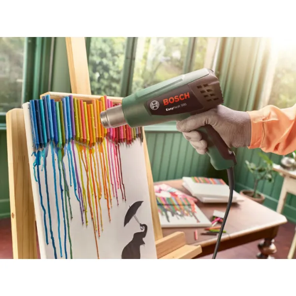 Фен будівельний мережевий EasyHeat 500  Bosch (0.603.2A6.020) - Фото 1