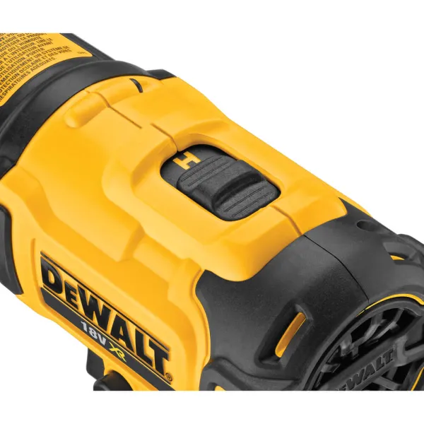 Фен будівельний акумуляторний DeWALT (DCE530N) - Фото 2