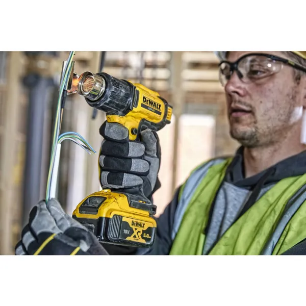 Фен будівельний акумуляторний DeWALT (DCE530N) - Фото 5