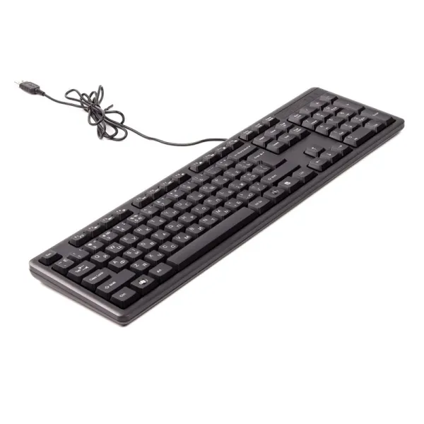 Клавиатура USB, чёрная A4Tech (KK-3) - Фото 3