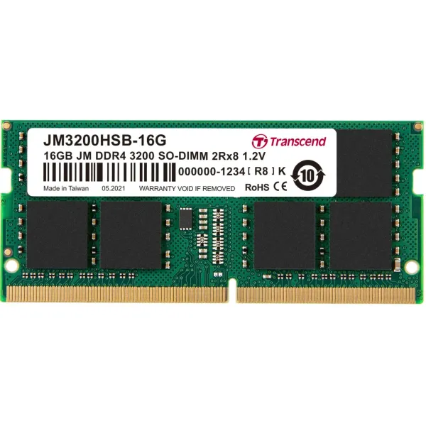 Пам'ять ноутбуків JM3200HSB-16G Transcend (JM3200HSB-16G)
