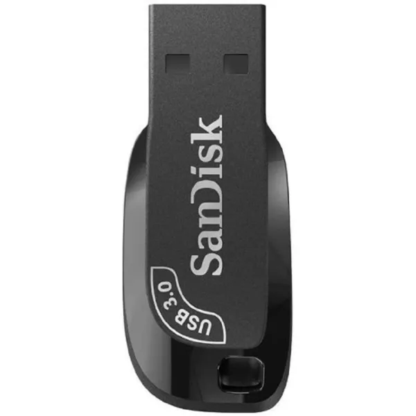 Накопитель USB 3.0 Type-A 64GB Ultra Shift черный SanDisk (SDCZ410-064G-G46) - Фото 4