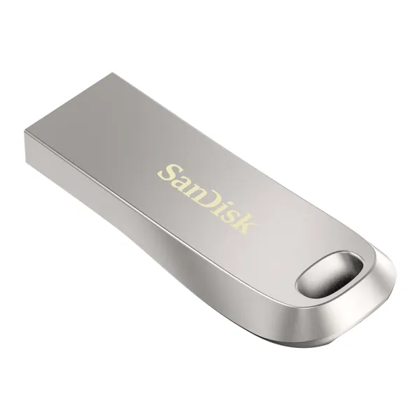 Накопичувач USB 3.1 Type-A 64GB Ultra Luxe сріблястий SanDisk (SDCZ74-064G-G46) - Фото 2