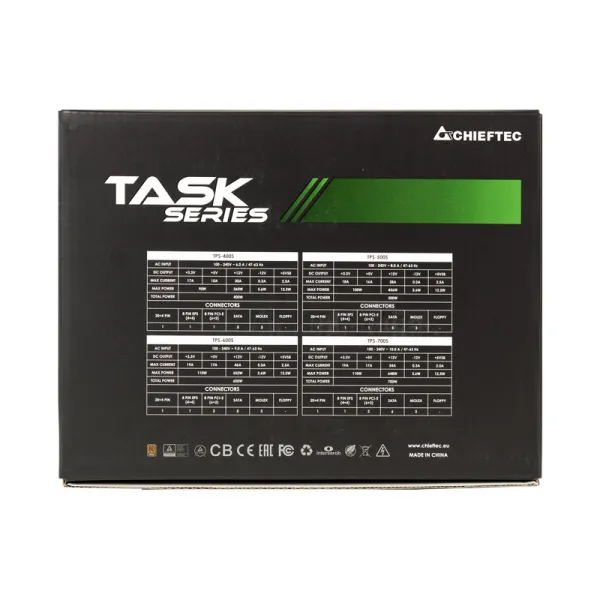 Блок живлення Task 700W CHIEFTEC (TPS-700S) - Фото 3